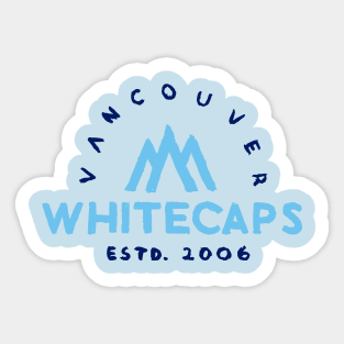 Vancouver Whitecaaaaps FC 02 Sticker